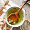100% Genmaicha Tea 170g/5.99oz Genmaicha green tea with Matcha, roasted brown rice tea, Low caffeine Green Tea, Loose Leaf view 4