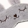 10 Set Kids Adults Plush Bunny Rabbit Sleep Mask Eye Shade Cover Blindfold Gray view 3