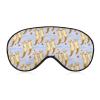 Otter Textured Animal Eye Mask Sleeping Blindfold Eye Cover with Adjustable Strap for Sleeping Travel view 1