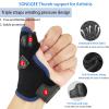 SONGQEE CMC Thumb Brace Wrist Support for Arthritis, Reversible Thumb Splint for Right Left Hand, Thumb Support for Pain Relief, Trigger Thumb, Sprains, Repetitive Strain Injury, De Quervain's view 2