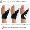 SONGQEE CMC Thumb Brace Wrist Support for Arthritis, Reversible Thumb Splint for Right Left Hand, Thumb Support for Pain Relief, Trigger Thumb, Sprains, Repetitive Strain Injury, De Quervain's view 3