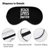 KWQDOZF Black Lives Matter Eye Mask Sleeping Blindfold Eye Cover with Adjustable Strap for Sleeping Travel, As Pic view 3