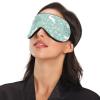 Light Blocking Eye Mask Breathable and Adjustable Adult Men and Women Travel on Business Trips Yoga Meditation Light Smooth Comfortable Eye Mask Office Deep Sleep Goodies Cute Rabbits and view 3