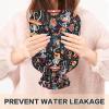 1L Large Hot Water Bottle Bag with Cover, Funny Skeletons Reusable Hot Water Bag for Hot and Cold Therapy, Menstrual Cramps, Neck, Shoulder, Back Pain Relief view 4