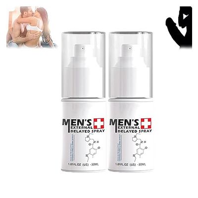 JJLBRO Men's Long Lasting Delay Stronger Spray,JJLBRO Men's Spray Long Lasting Delay,JJLBRO Men's Energy Strength Spray, JJLBRO Men's XXL Massage Care Cream,All Night Enhancer Spray (2PC)