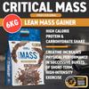 Applied Nutrition Critical Mass Professional - Weight Gain Protein Powder, High Calorie Weight Gainer, Lean Mass (6kg - 40 Servings) (Chocolate) view 3