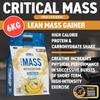Applied Nutrition Critical Mass Professional - Weight Gain Protein Powder, High Calorie Weight Gainer, Lean Mass (6kg - 40 Servings) (Banana) view 2
