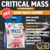 Applied Nutrition Critical Mass Professional - Weight Gain Protein Powder, High Calorie Weight Gainer, Lean Mass (6kg - 40 Servings) (White Chocolate & Raspberry) view 3