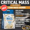 Applied Nutrition Critical Mass Professional - Weight Gain Protein Powder, High Calorie Weight Gainer, Lean Mass (6kg - 40 Servings) (Vanilla) view 3