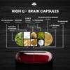 Nootropic Brain Capsules - Focus Supplement | Nootropic Brain Supplement for Cognitive & Memory Function | 60 Capsules | Productivity Science Backed Formula - Made in The UK view 2