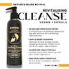 Beard Wash Shampoo & Conditioner for Sensitive Skin Natural Vegan Beard Cleanser with Argan & Jojoba Oil Soothes Itchy Dry Skin Refreshing Woodland Scent SLS Free Anti Flake Daily Beard Care 250ml view 2