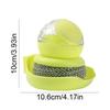 Goowafur Palm Brush Dish Scrubber,Pressing Dish Brush | Kitchen Brush for Pot Pan Sink Cleaning, Scrub Brush for Cleaning Kitchen, Bathroom, and Household view 4