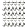 MTQY 30PCS Metal Battery Spring Contact Plate Replacement AA AAA Battery Spring Battery Contact Plate for Remote Control Electronic Toy Calculator and Recorder view 1