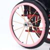 1 Pair 24-Inch Rear Wheel Sports Wheelchair Non-Slip Silicone Resistant Hand Push Cover, Wheelchair Rear Wheel Cover/Protective Sleeve, Hand Wheel Snare Pads,G,22 inch view 1