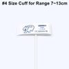5PCS Disposable Veterinary Blood Pressure Cuff with BP 12 Connector for Animal Cat Dog Pet, 3-6 cm Single Tube Replacement NIBP Neonate Cuff view 3