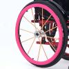 1 Pair 24-inch Rear Wheel Sports Wheelchair Non-Slip Wear-Resistant Silicone Hand Wheelchair Push Rim Covers,Hand Wheel Snare Pads,C,22 inch view 1