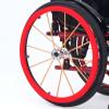 1 Pair 24-inch Rear Wheel Sports Wheelchair Non-Slip Wear-Resistant Silicone Hand Push Cover, Hand Wheel Snare Pads,C,24 inch view 1