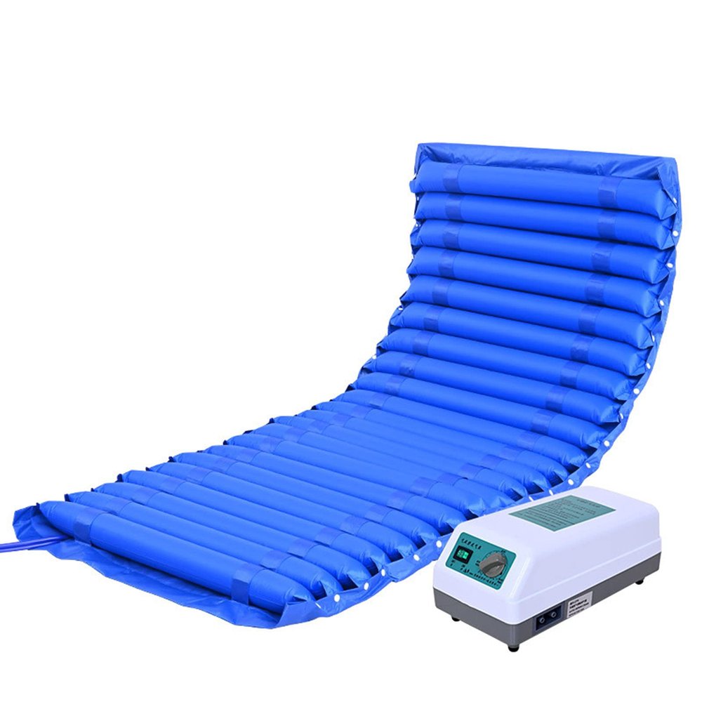 Airflow Mattress, Anti-Decubitus Alternating Pressure Pad Suitable for Families, Nursing Homes Pressure Sore Treatment Alternating Pressure Mattress,A