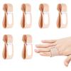 6 Pcs Finger Splints, Finger Buddy Wraps, Finger Brace Splint, Finger Brace Straps, for Mallet Finger, Curled Finger, Broken Finger, Osteoarthritis, Swollen, Dislocated finger Joint view 1
