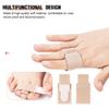 6 Pcs Finger Splints, Finger Buddy Wraps, Finger Brace Splint, Finger Brace Straps, for Mallet Finger, Curled Finger, Broken Finger, Osteoarthritis, Swollen, Dislocated finger Joint view 3