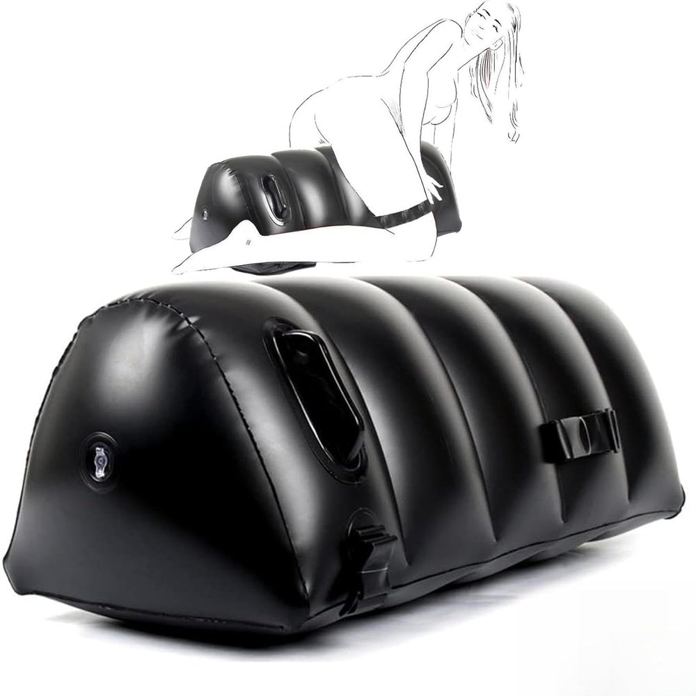 Sex Furniture for Bedroom Multifunctional Inflatable Sofa Bed Couples Pleasure Triangle Posture Cushion Sex Items Chair for Women Portable seat Handrail Sex Position for Adults Game Tools
