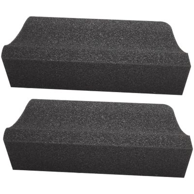 OnIUeZky 2Pcs Beard Hair Cleaner for Sink, Beard Bar Clean Up Sink Sponge, Beard Trimming Cleaner Gifts for Men Bathroom Sink and Countertops Cleaning
