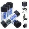 Cimvidi Black 100-Piece Biodegradable Bin Liners, 30L, Thickened Toilet Bags for Portable Toilets, Camping, Hiking, Travel view 1