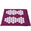 Acupressure Mat for Foot Massage - Relieves Muscle Pain and Fatigue with Stimulating Acupuncture Points, Improves Sleep - Purple/Green/Blue (Purple) view 4