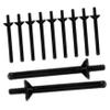 Beaupretty Nose Hair Waxing Sticks Set 30pcs Nose and Eyebrow Wax Rounded Head Wax Sticks and Dirt Cleaning view 1
