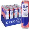 DASH Water Grapefruit - 12 x Grapefruit Flavoured Sparkling Spring Water - NO Sugar, NO Sweetener, NO Calories - Infused with Wonky Fruit (12 x 330ml cans) view 1
