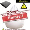 Bean Bag Chair Covers Only Without Filling,5/6/7Ft Giant Bean Bag Replacement Cover Without Fillers,Fluffy Fur Lazy Sofa Bed Cover for Adults,Black-7ft (Color : Brown, Size : 5ft) It's so kind of you view 3
