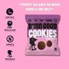 D*mn Good Mini Biscuits - Vanilla & Chocolate Cookies - Vegan - Plant Based - Gluten Free - Dairy Free - Low Sugar - High Fibre - Natural (12 Pack) view 2