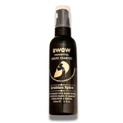 Beard Cleanser Vegan Natural Beard Softener with Argan & Almond Oil Exotic Sandalwood & Vanilla Rejuvenating Hydration Gentle Skincare for Sensitive Skin SLS SLES Paraben Free Daily Beard Care 100ml