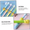 JECOMPRIS 4pcs Boy Girl's Toothbrush Cartoon Toothbrushes Soft Bristles for Young Boys and Girls Teeth Cleaning Brush for Toddlers Years Old view 4