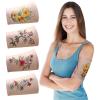 Vabean 4 Pcs PICC Line Cover Sleeve PICC Upper Arm Cover Soft Breathable Elastic Line Sleeve for Women Men Adult(Medium,Nude Color) view 1