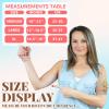 Vabean 4 Pcs PICC Line Cover Sleeve PICC Upper Arm Cover Soft Breathable Elastic Line Sleeve for Women Men Adult(Medium,Nude Color) view 2