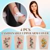 Vabean 4 Pcs PICC Line Cover Sleeve PICC Upper Arm Cover Soft Breathable Elastic Line Sleeve for Women Men Adult(Medium,Nude Color) view 3