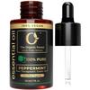 100% Plant Based Peppermint Oil for Hair | Cruelty-Free, Vegan | Pure & Organic Peppermint Essential Oil for Skin, Hair Care, Massage and Aromatherapy - Great for Relaxation, Concentration & DIY view 1