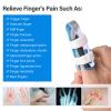 3pcs Finger Splint,Finger Brace,Finger splints for Broken Finger Support,Trigger Finger Splint for Middle Finger/Ring Finger,Little Broken Finger Splint,Middle Mallet Finger Splint,Straightener view 2