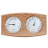 Sauna Thermometer Hygrometer, Cedar Wood 2 in 1 Indoor Humidity Temperature Measurement Indoor Sauna Accessories for Sauna Room Steam Room Accessories, for Family Hotel view 1