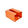 lmoikesz Household Hotel Toilet Paper Dispenser Living Room Bedroom Wall Mounted Papers Tissues Holder Space Saving Organizer, Orange view 1