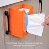 lmoikesz Household Hotel Toilet Paper Dispenser Living Room Bedroom Wall Mounted Papers Tissues Holder Space Saving Organizer, Orange view 3