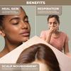 100% Plant Based Rosemary Essential Oil for Hair Growth - Organic Rosemary Oil for Dry Itchy Scalp, Skin, Aromatherapy, Candles & Diffuser | 100% Pure & Vegan view 4