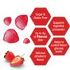 Weider Fiber Gummies (36 Gums) Strawberry Flavour. Gummies with 6g Soluble Fiber Fibersol/Serving, Supporting Digestion Processes and Blood Sugar Control. No Added Sugar, Gluten-Free. view 2