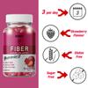 Weider Fiber Gummies (36 Gums) Strawberry Flavour. Gummies with 6g Soluble Fiber Fibersol/Serving, Supporting Digestion Processes and Blood Sugar Control. No Added Sugar, Gluten-Free. view 3