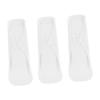 3Pcs Washable Cotton Menstrual Pads Reusable Sanitary Napkins for Leak Prevention Comfortable and Breathable for Daily Use and Travel view 1