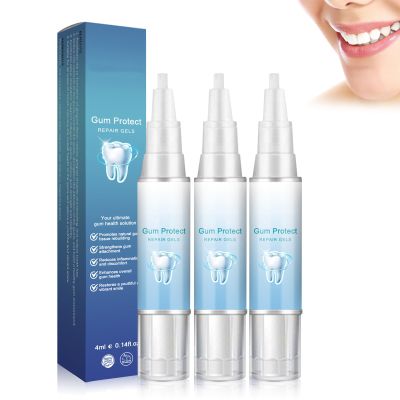 Neslemy Gum Shield Therapy Gel, Dentizen Gum Therapy Gel, Gum Repair Treatment Gel, Teeth Whitening Gum Shield, Neslemy Gum Gel, Teeth Whitening Gel (3pcs)