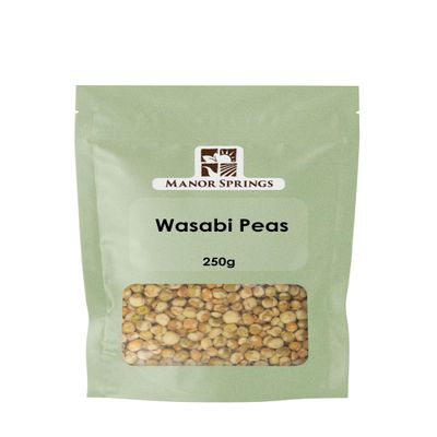 Wasabi Peas 250g by Manor Springs
