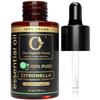 100% Plant Based & Organic Citronella Oil | Keeps Bug Away Naturally & Skin-Friendly Aromatherapy Oil | for Diffuser, Humidifier, Candle Making & Relaxation view 1
