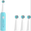 ARTSZY Electric Toothbrush, Ultrasonic Electric Toothbrush USB Rechargeable Toothbrush Adult Electronic Washable Whitening Tooth Brush (Color : Blue) view 1